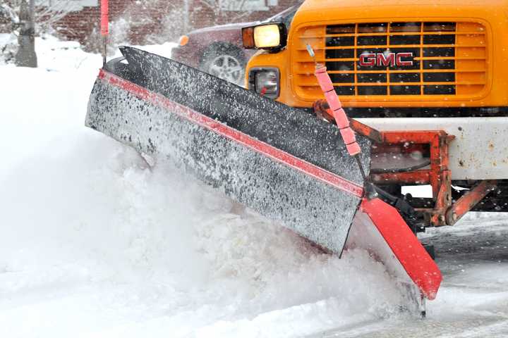 A total of 3 to 5 inches of snow was predicted to fall Tuesday in Fairfield County. 