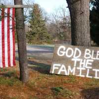 <p>Memorials for the victims of the Sandy Hook shooting filled the neighborhoods of Newtown, Conn., a year ago. </p>