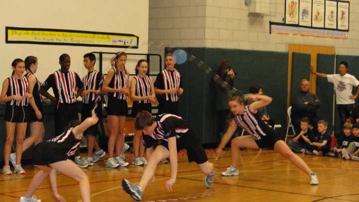 The Bouncing Bulldogs Jump Rope Team recently performed for Eastchester schools before competing in the 22nd annual Double Dutch Holiday Classic. 