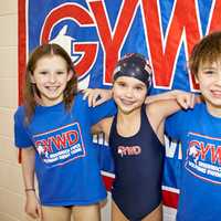 <p>Meghan Lynch, Lily O&#x27;Sullivan and Alex Hazlett competed for the Greenwich Dolphins.</p>