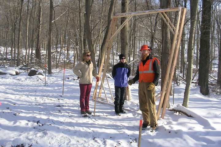 December&#x27;s snow and ice did not hold back work on the Norwalk River Valley Trail.