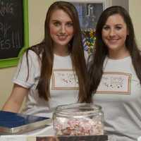 <p>Sisters Megan and Lauren Palladino of New Canaan opened The Candy Scoop at 72 Park St. in November.</p>