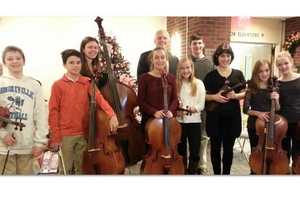 Bronxville Middle School Orchestra Plays Holiday Music At Lawrence Hospital