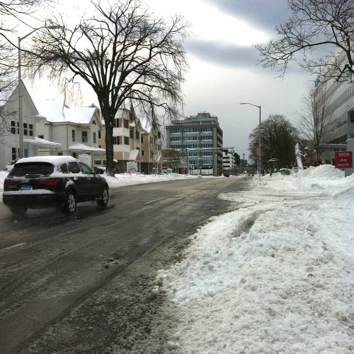 The National Weather Service warned of icy roads in Fairfield County on Christmas Eve. 