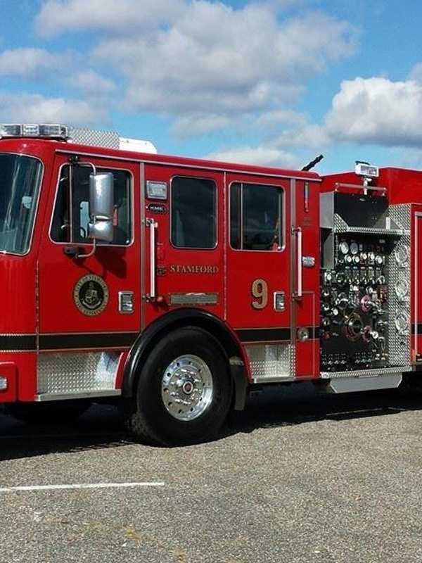 Stamford Firefighters Extinguish Fire On Top Of Building
