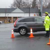 <p>Motorists on Route 9 through Dobbs Ferry were delayed a bit as water main work is done.</p>