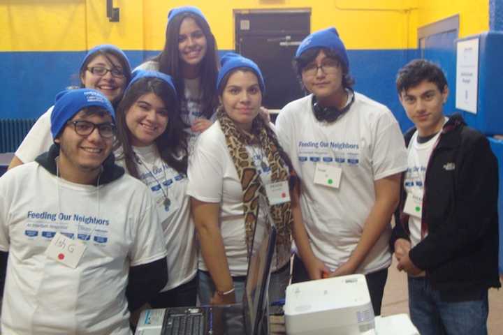 Students Feed The Hungry At Port Chester's Don Bosco Center