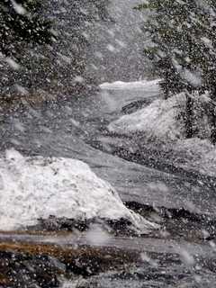 Snow, Wind Hit Fairfield