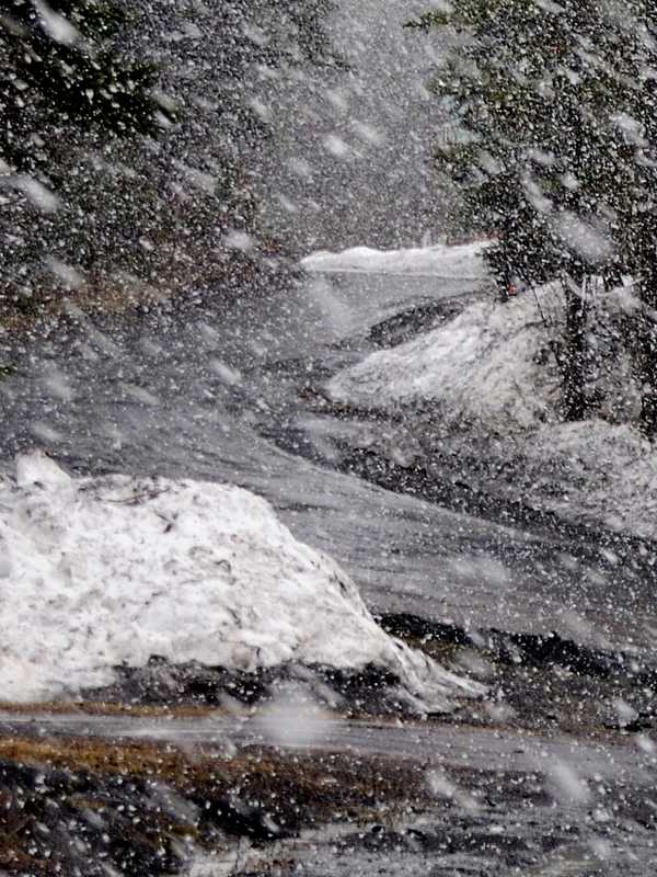Snow, Wind Hit Fairfield