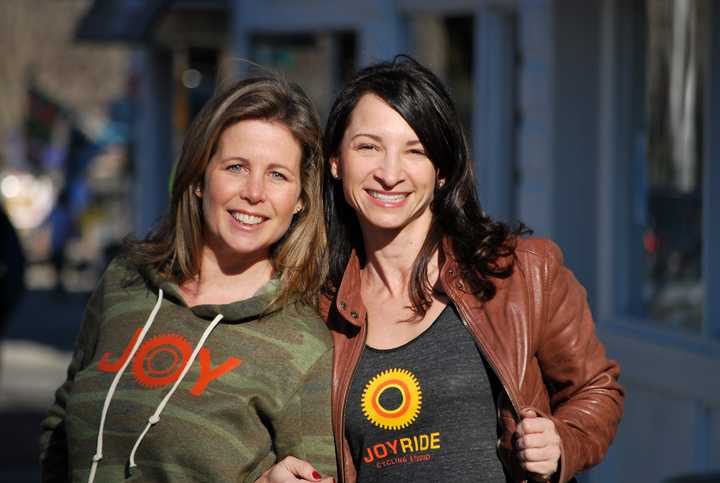 Corey Londoner and Amy Pal will open the studio at 62 Danbury Road as the third JoyRide Cycling Studio in Fairfield County.