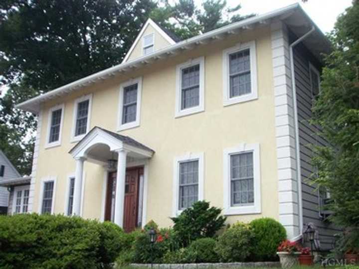 This house at 25 Pilgrim Ave. in Yonkers is open for viewing this Sunday.