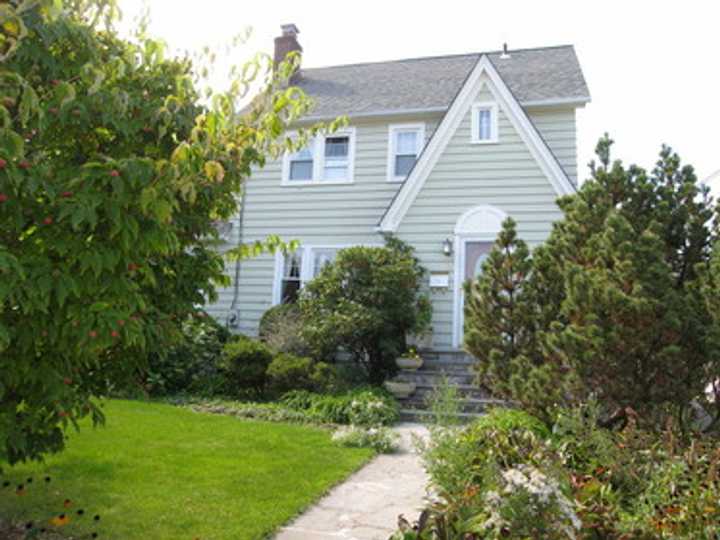 This house at 12 Seneca Road in Ossining is open for viewing on Sunday.