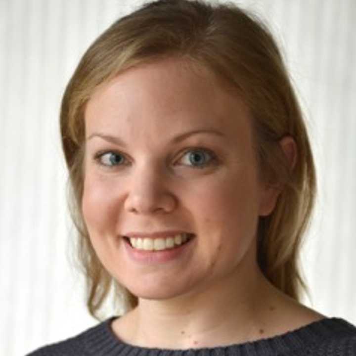 Dana Robertson, of Larchmont, has developed a state-of-the-art barcode system that registers and catalogues the 380 families from Larchmont and Mamaroneck who visit the Food Pantry. 