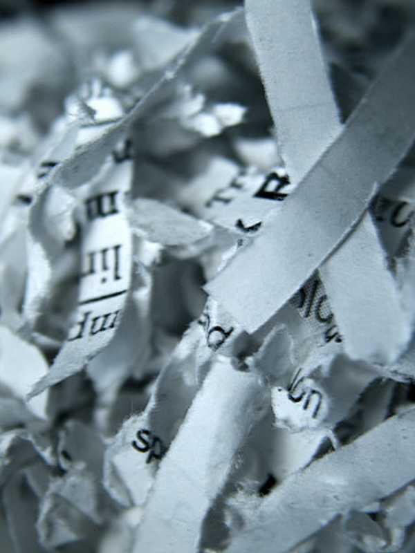 Paramus Holding Paper Shredding Event