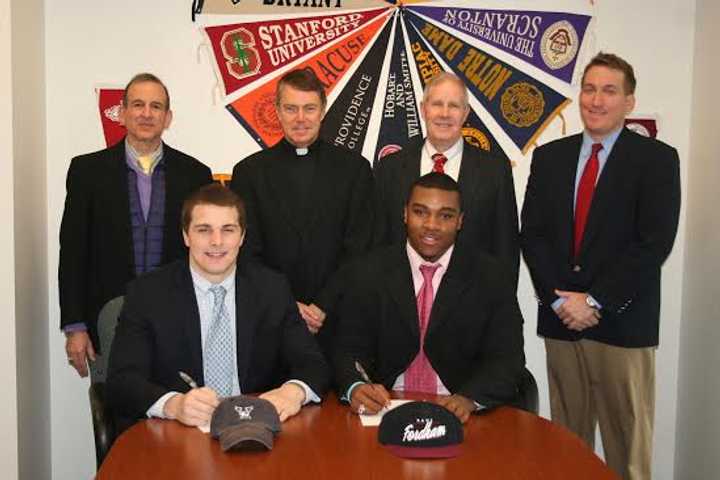 Fairfield Prep Football Players Make College Commitments