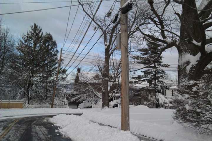 Strong winds could damage trees and power lines overnight.