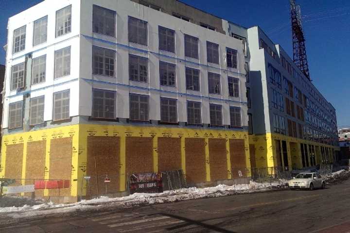 A 108-unit complex on Water Street in the SoNo section of Norwalk is expected to open in spring.