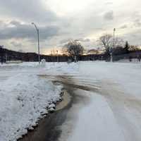 <p>Clearing skies greet Danbury after a storm dumped another couple of inches of snow across the region. </p>