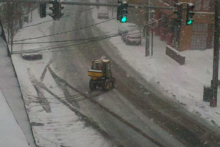 The storm headed toward Fairfield County could drop 1 to 3 inches of snow across the region by Monday.