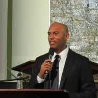 <p>All time saves leader Mariano Rivera in New Rochelle.</p>