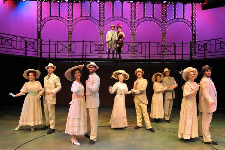 The &quot;Ragtime: The Musical&quot; ensemble performs &quot;Atlantic City&quot; at the show at the Westchester Broadway Theatre.