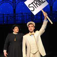 <p>Nadine Zahr as Emma Goldman and Todd Ritch as Younger brother perform  &quot;The Night That Goldman Spoke At Union Square.&quot;</p>