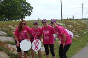 North Salem Woman Walks For Breast Cancer