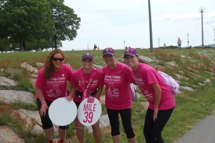North Salem Woman Walks For Breast Cancer