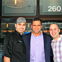 <p>Business partners Tomer Raviv of Stratford, Vincent Mascaro of New Haven and Kosta Proskinitopoulos of Fairfield, say that the three of them been talking about opening a restaurant for four years. </p>