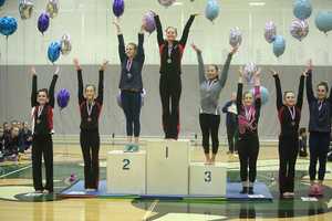 Westport Girls Win State All-Around Gymnastics Title For Stamford Club