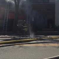 <p>The fire began at Engravers World at 1500 Post Road in downtown Fairfield. </p>