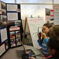 <p>The students&#x27; exhibits were put on display in the Eastchester Middle School Gym.</p>