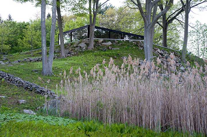 The Glass House in New Canaan has been an historic site for eight years. 