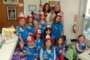 Wilton Daisy Troop Helps Animals in Distress After Cat Rescue