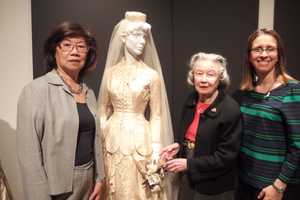 Darien Historical Society Kicks Off Exhibit Of Old-Time Bridal Designs