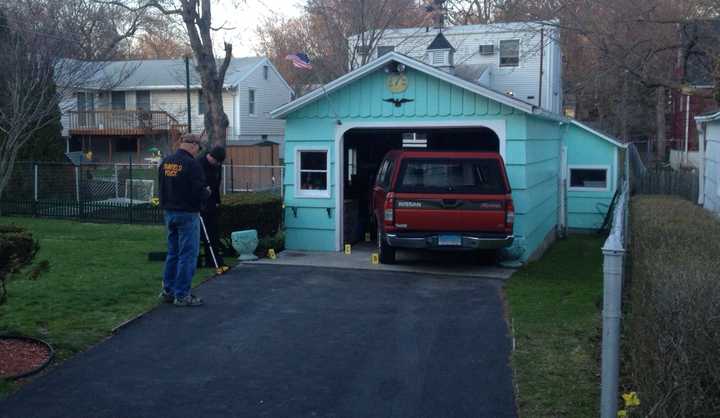 A Fairfield man was seriously injured when he became pinned between his pickup truck and garage. 