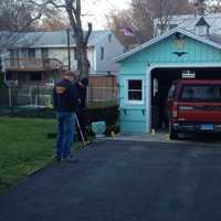 <p>A Fairfield man was seriously injured when he became pinned between his pickup truck and garage. </p>