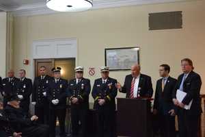 Mt. Kisco Team Honored for Helping Trapped Firefighters