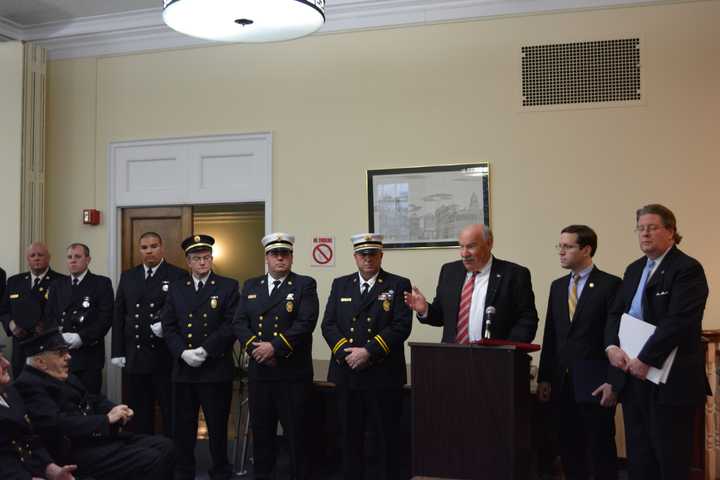 Mt. Kisco Team Honored for Helping Trapped Firefighters