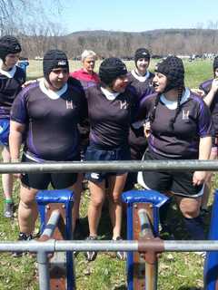 Harvey Girls Rugby Team Plays First Games