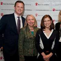 <p>NBCs Willie Geist with Greenwich Leadership Council members and event organizers Pat Mendelsohn, Angelique Bell and Mary Campinell, and Save the Children Senior Vice President of Strategic Initiatives Mark Kennedy Shriver, at the Greenwich event.</p>