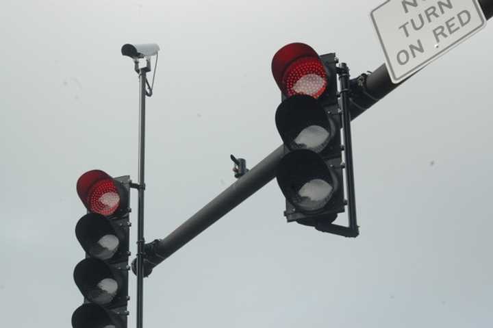 The traffic signal at Veteran&#x27;s Memorial Drive at Blue Hill Road North in Orangetown is currently out.