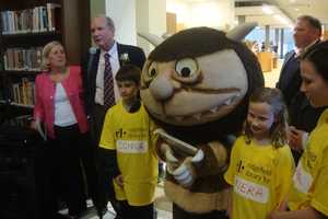 Wild Thing Leads Residents To The New Ridgefield Library