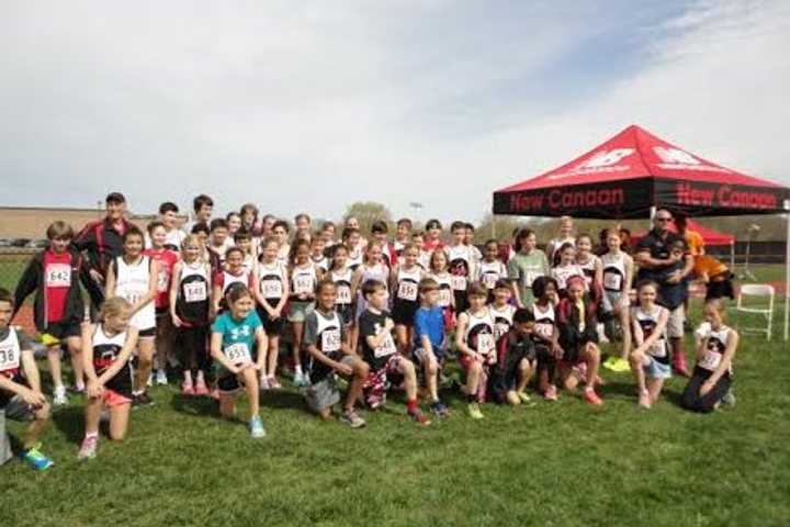 New Canaan Youth Track Team Runs In First Home Meet