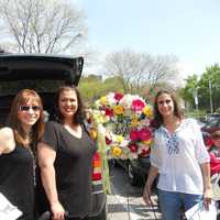 <p>Participants walked in procession to 14 Overlook Terrace where the bodies of the  cats were found.</p>