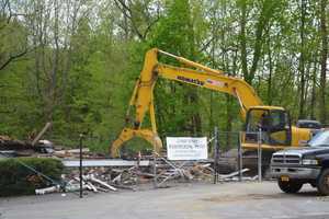 Fire-Damaged Chappaqua Building Demolished