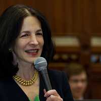 <p>Wilton State Rep. Gail Lavielle received a unanimous endorsement at the Republican convention at Wilton&#x27;s Comstock Community Center. </p>