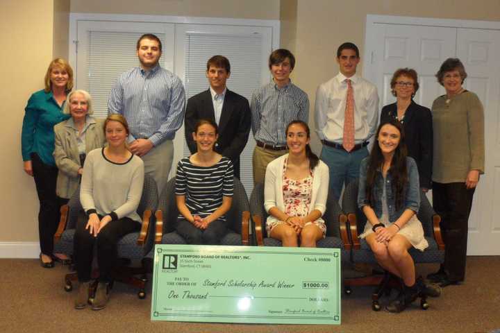 Stamford Board Of Realtors Rewards 8 Students With Scholarships