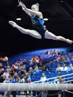 Greenwich Gymnast Wins Event At Eastern Championships