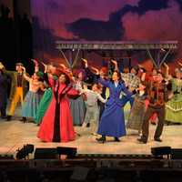 <p>The company of Mary Poppins performs Anything Can Happen.</p>